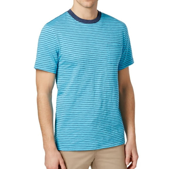 Club Room Mens Gregory Basic T-Shirt, Blue, X-Large