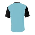 thumbnail image 4 of A4 Legend Soccer Jersey For Men in Lt. Blue/Blk | N3016, 4 of 5