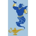 thumbnail image 2 of Boy's Aladdin Genie Badge  Graphic Tee Light Blue Medium, 2 of 4