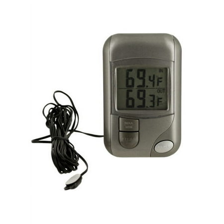 Indoor Outdoor Thermometer With Stand, 8 Count