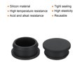 thumbnail image 2 of Uxcell Silicone Snap in Locking Hole Plugs For Kitchen Bulkheads Waterproof Sealing Plugs Black 29mm 5, 2 of 7