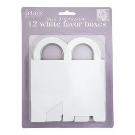 Wedding Favors White Favor Bo 12 Ct Packs Set Of 2 Wedding Favors White Favor Bo 12 Ct Packs Set Of