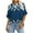 ZA-Blue—Plus Size Tunic Tops, variant on AGWOLF Plus Size T Shirts for Women Floral Print Oversized Short Sleeve Tees Crew Neck Summer Tops Loose Lightweight T-Shirt Blue XL