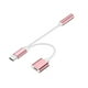 thumbnail image 1 of Dos-en-uno Tipo-c de carga de auriculares de audio al adaptador Tipo-C + adaptador de 3,5 mm adaptador, 1 of 3