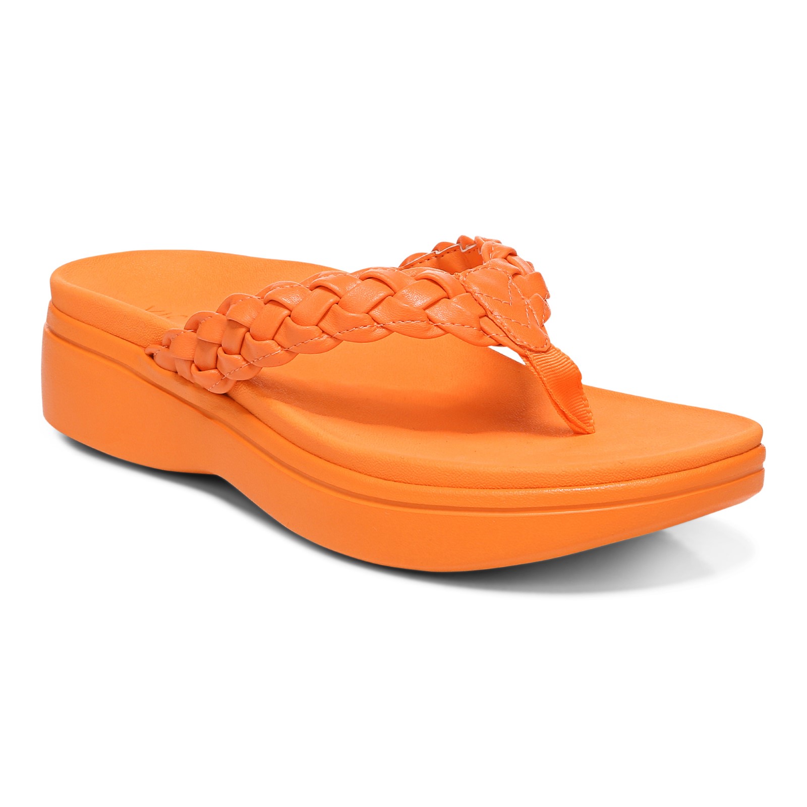 Vionic Kenji Women's Toe-Post Platform Wedge Sandal - Walmart.com