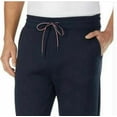 thumbnail image 3 of Tommy Hilfiger Men??s Fleece Jogger Pants Sky captain Navy Blue Size S, 3 of 5