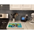 thumbnail image 2 of English Bulldog Hippie Dawg Glass Cutting Board Large 12 in x 15 in, 2 of 5