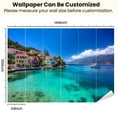 thumbnail image 3 of Peel and Stick Wallpaper Fiskardo beach Modern Art Wall Mural Decor Self Adhesive and Removable 100in x 144in, 3 of 8