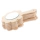 thumbnail image 4 of Espejo de Madera Sin Terminar en Blanco de 10/8 Uds. para , Artesanía en Madera, Juguetes de Navidad , girasol, 4 of 5