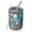 Basset Hound Dog, variant on 12oz Coffee Tumblers Basset Hound Dog and Flower-1 Stainless Steel Vacuum Insulated Travel Tumbler Coffee Cups Mug with Lid and Straw with Cleaning Brush for Cold & Hot Drinks