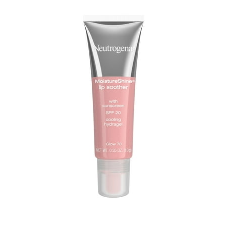 Neutrogena Moistureshine Lip Soother Gloss, Spf 20, Glow 70,.35 (Best Lip Salve For Dry Lips)