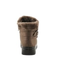 thumbnail image 6 of Flexus Santuzza Women's Waterproof Microsuede Bootie with Faux Fur, Flexible Sole, Decorative Buckle, and Zipper Closure – Vegan-Friendly, Cold Weather Comfort, 6 of 9