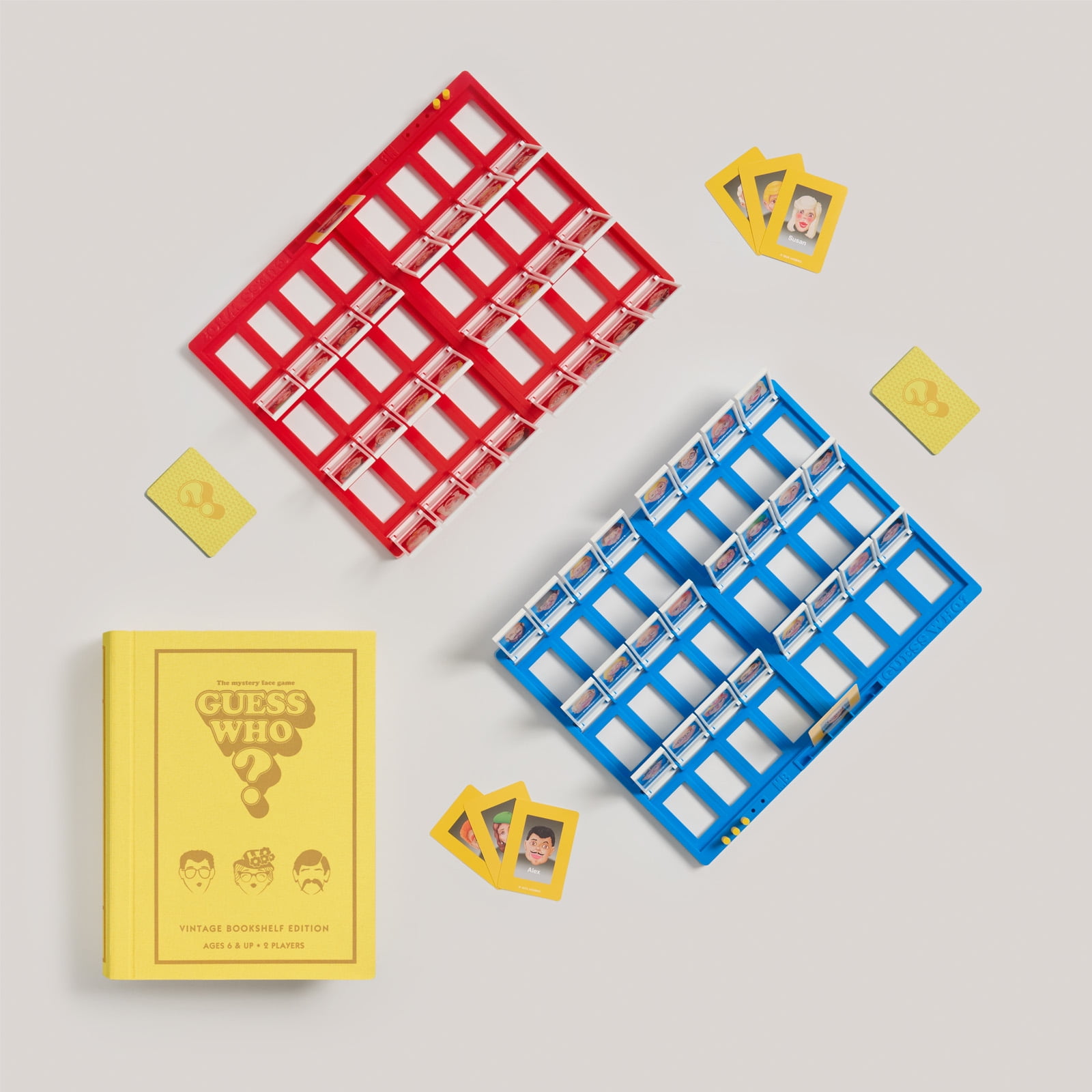 WS Game Company Guess Who? Vintage Bookshelf Edition