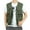 Army Green Tops for Men, variant on IYTR Men's Summer Outdoor Multi-Pocket Quick Dry Breathable Vest Lightweight Travel Photography Waistcoat Army Green XL