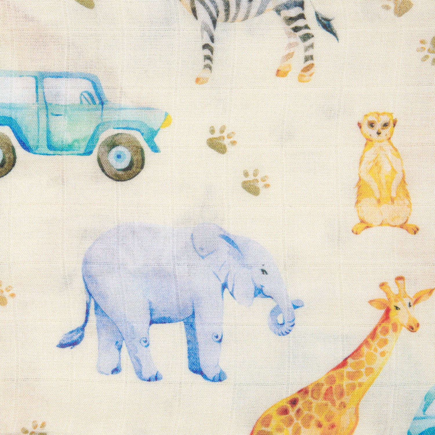 Muslin Swaddle - Safari