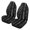 Camo American Flag, variant on Uorisanigo Car Seat Covers for Front Seats, Plush Car Seat Covers, Universal Fit for Trucks Vans SUVs Sedans Automotive Comfortable, 2 Pieces Front, Black and White American Flag