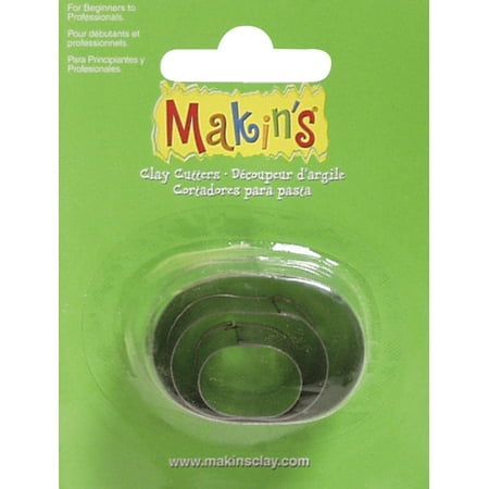 Makin's Clay Cutters 3/Pkg-Oval