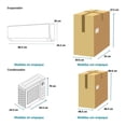 thumbnail image 4 of Minisplit Mabe On/Off 12,000 BTU'S Solo Frío 110V, 4 of 4