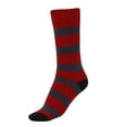 thumbnail image 4 of Striped Cotton Crew Casual Socks 3 Pairs Size 9-11 - S1, 4 of 4