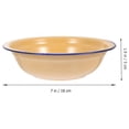 thumbnail image 5 of Raindrops Vintage Chinese Enameled Bowls for Pasta Salad Rice 2Pcs, 5 of 6