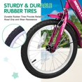 thumbnail image 3 of NAIZEA Adult Tricycles 1 Speed, 16 inch 3 Wheel Bikes, Three-Wheeled Bicycles Cruise Trike with Shopping Basket for Seniors, Women, Men, Teenager, Kids, 3 of 8