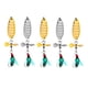 thumbnail image 4 of Señuelos de pesca con mosca,Señuelos giratorios para pesca con mosca Moscas para pesca con mosca,Bass Popper pesca con mosca moscas señuelo cebos de superficie,Señuelos de pesca Señuelos, 4 of 9