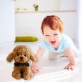 thumbnail image 4 of MeetYTOYS Cute Puppy Stuffed Animal Realistic Dog Toy Pet Birthday Gifts for Kids 8 Inch(Yellow) Christmas Clearance, 4 of 7