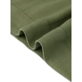 thumbnail image 6 of DARING DIVA Women's Wide Leg Drawstring Vacation Beach Pants Large Olive Green, 6 of 6