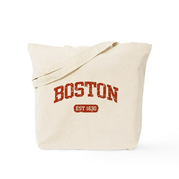 CafePress - Boston EST 1630 Tote Bag - Unisex Canvas Tote Bag, Beige, 1-Piece
