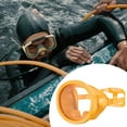 thumbnail image 6 of Baoblaze Snorkel Diving Mask No Fogging Comfortable Portable Oval Glass Scuba Goggles orange, 6 of 8