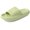Green, variant on VONMAY Slides Sandals for Women and Men Bathroom Sandals Soft Thick Sole Non-Slip Pillow Sandals
