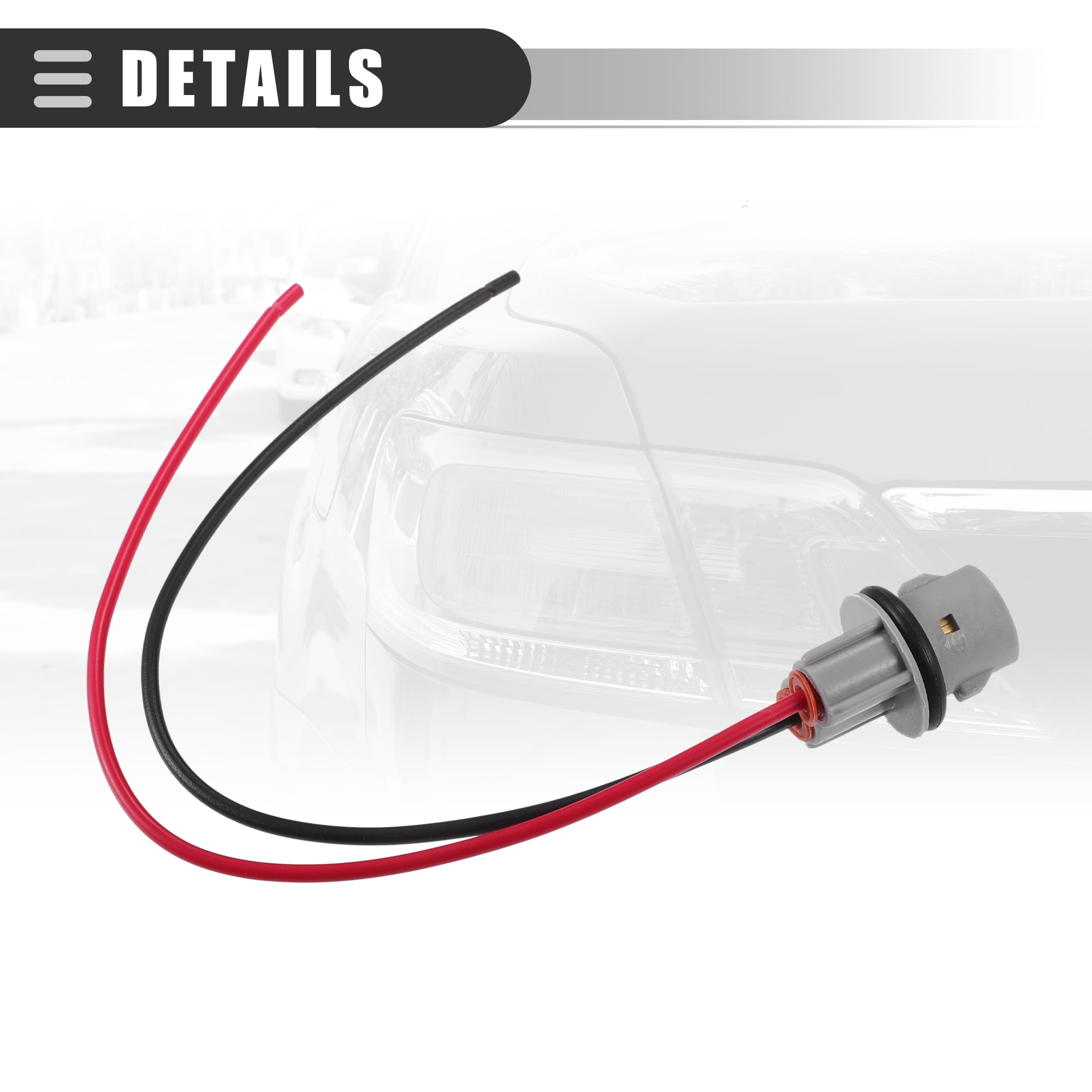 Unique Bargains Marker Lamp Bulb Socket Harness for mercedes C250 2012-2015