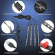 thumbnail image 3 of Tiras 48 Led  Bloosom Rgb Interior Control Remoto Luz Para Auto Usb Negro, 3 of 4