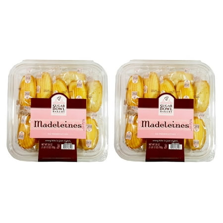 Sugar Bowl Bakery Madeleines French Tea Cake Cookies Individually Wrapped 28 Oz. Each (Pack of (Best Bakery In Vienna)