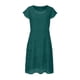 thumbnail image 4 of Puntoco Vestido De Cuello Redondo De Manga Corta De Gasa Empalmado De Color Sólido De Verano De Moda Para Mujer Verde S,Regalos Para Mujer Joven, 4 of 6