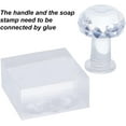 thumbnail image 3 of CRASPIRE Handmade Soap Stamp Tree of Life Acrylic Soap Stamp with Handle 5.5" Soap Embossing Stamp for Cookie Clay Pottery Stamp Biscuits Gummier DIY Arts Crafts Making, 3 of 6