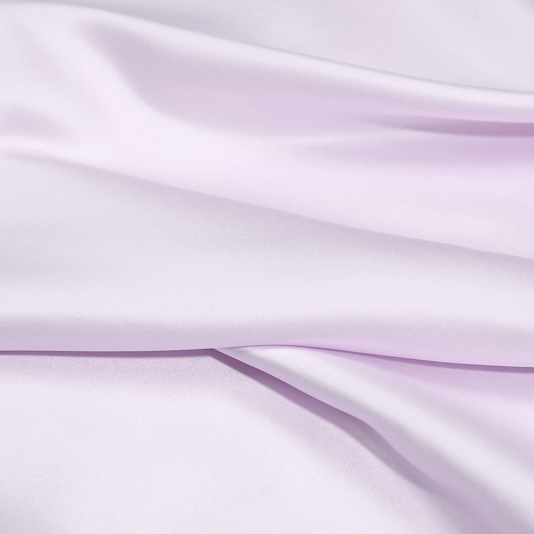 Unique Bargains 2 Pack Silky Satin Body Pillow Cases Lavender Gray 21" x 48"
