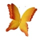 thumbnail image 4 of Mariposa artificial, calcomanía de pared de mariposa, calcomanía de arte de pared DIY, decoración de boda para Naranja Amarillo, 4 of 9
