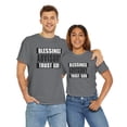 thumbnail image 7 of DJH Apparel | Blessings Advisory Trust God Christian Unisex T-shirt, 7 of 7