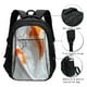thumbnail image 3 of Balery Koi Fish Water Mochila con carga USB para hombre y mujer - Mochila impermeable y antirrobo para laptop con puerto USB para viajes, trabajo, 3 of 7