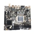 thumbnail image 3 of licencia base LGA 1155, compatible con salida Dual VGA , licencia base de ordenador compatible DDR3 USB2.0 Hugo placa madre de la computadora, 3 of 7