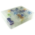 thumbnail image 3 of Caboodle Double Sided Clear Plastic Thread Organizer w/ 46 Compartments, 3 of 5