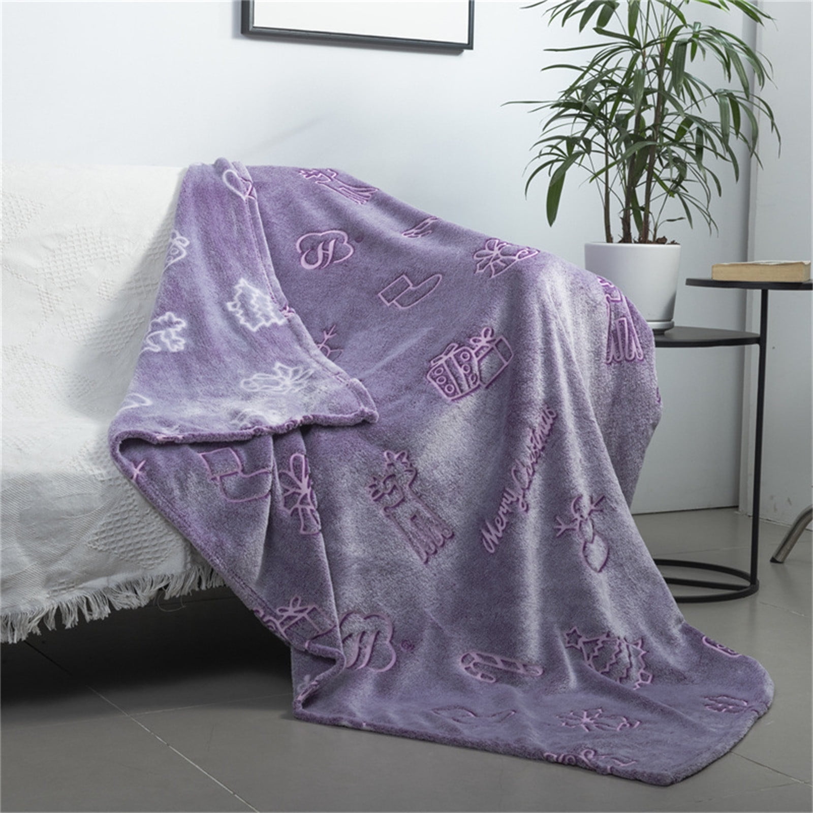 Dinosaur Glowing Blanket,Glow in The Dark Dinosaur Blanket,Gift for Girls Boys Ages 1-10,Soft Plush Fleece for Birthday, Christmas, Room Decors(39.3x59inch)