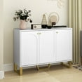 thumbnail image 2 of HOMCOM Sideboard Buffet Cabinet, Storage Cabinet with Adjustable Shelves, 2 of 10