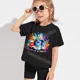 thumbnail image 5 of Camiseta de manga corta con estampado de dibujos animados para niñas, ropa Kawaii de verano, ideal para regalo, 2 unidades, 5 of 5