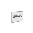 thumbnail image 2 of Self Adhesive Clear Acrylic Wall Sign Holder Frame 8.5" W x 5.5" H Landscape / Horizontal, 10-Pack, 2 of 6