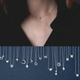 thumbnail image 2 of Matoen Valentine's Day Gift Necklaces for Women, Diamond Pendant Clavicle Chain Birthday Gifts for Wife, Girlfriend, Mom, & Her, 2 of 3