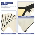 thumbnail image 5 of DINHEAROM 10Pcs Fabric Zipper Pouch for Art Supplies and Makeup Storage, 5 of 8
