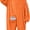 Orange, variant on Funny Big Mouth Monster Onesie, Goofy Plush Cartoon Animal Costume, Ultra-Soft Halloween Cosplay Party Pajamas with Pocket & Pink Big Comb, Ages 2-10 Years