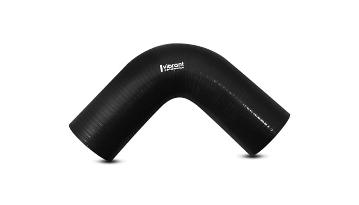 Vibrant Performance 2746 VIB2746 4 PLY 90 DEGREE ELBOW, 4IN I.D. X 8IN LEG LENGTH - BLACK